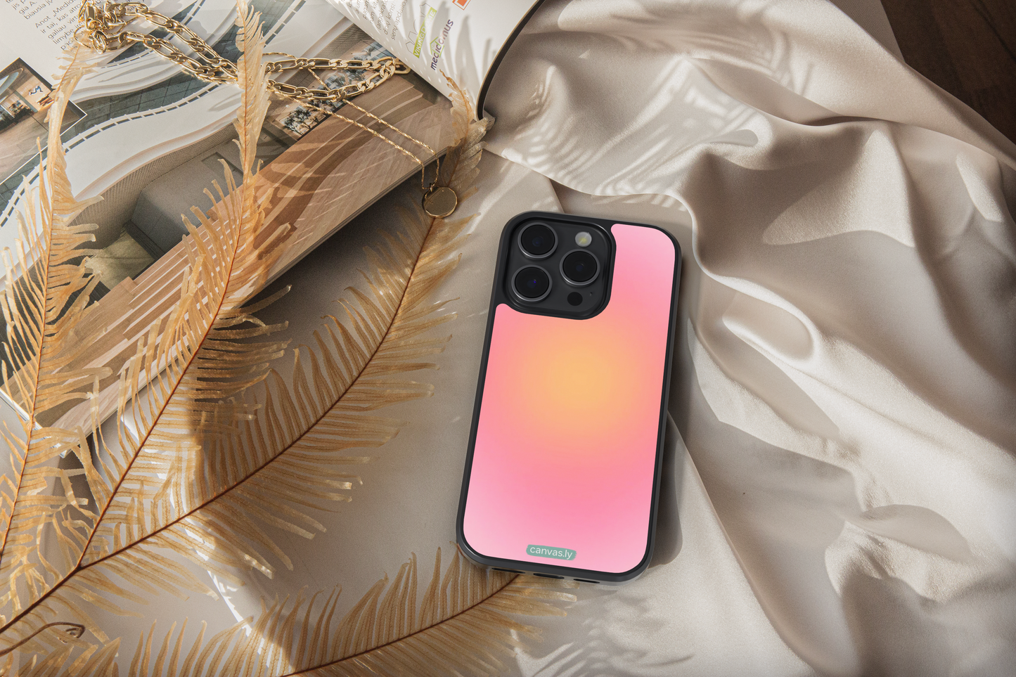 Canvasly Unbreakable Glass Case | Minimal Core Case - M004