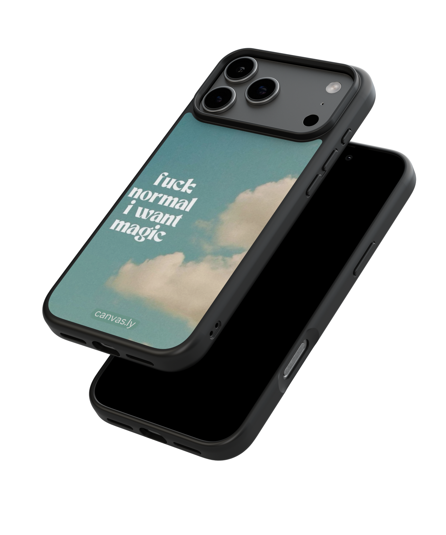 Canvasly Unbreakable Glass Case | Aesthetic Case - F007
