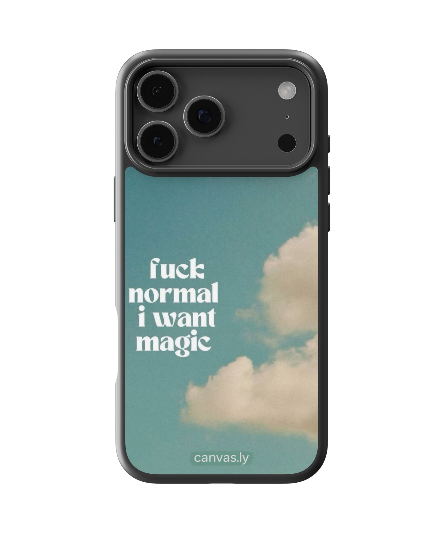Canvasly Unbreakable Glass Case | Aesthetic Case - F007