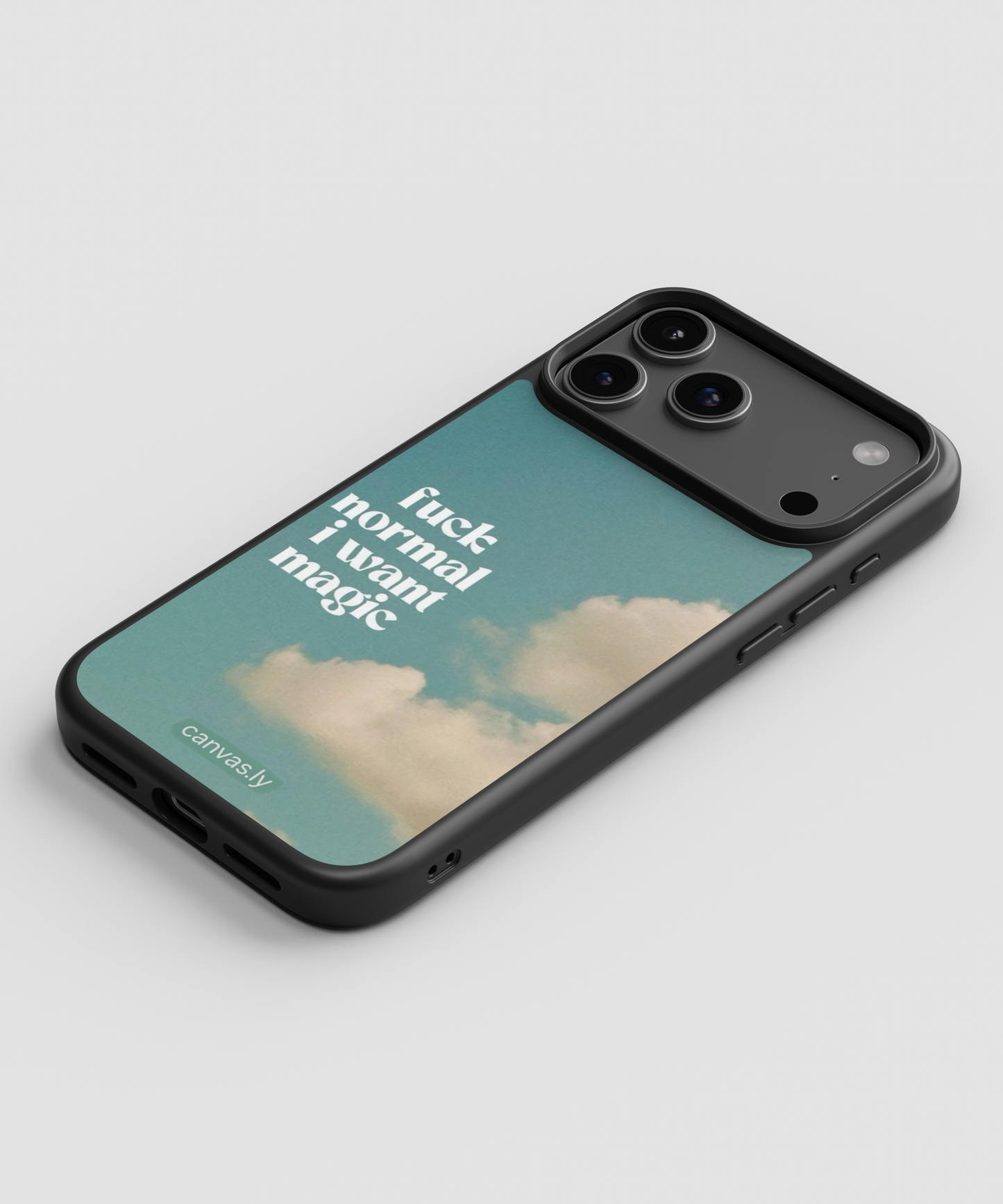 Canvasly Unbreakable Glass Case | Aesthetic Case - F007