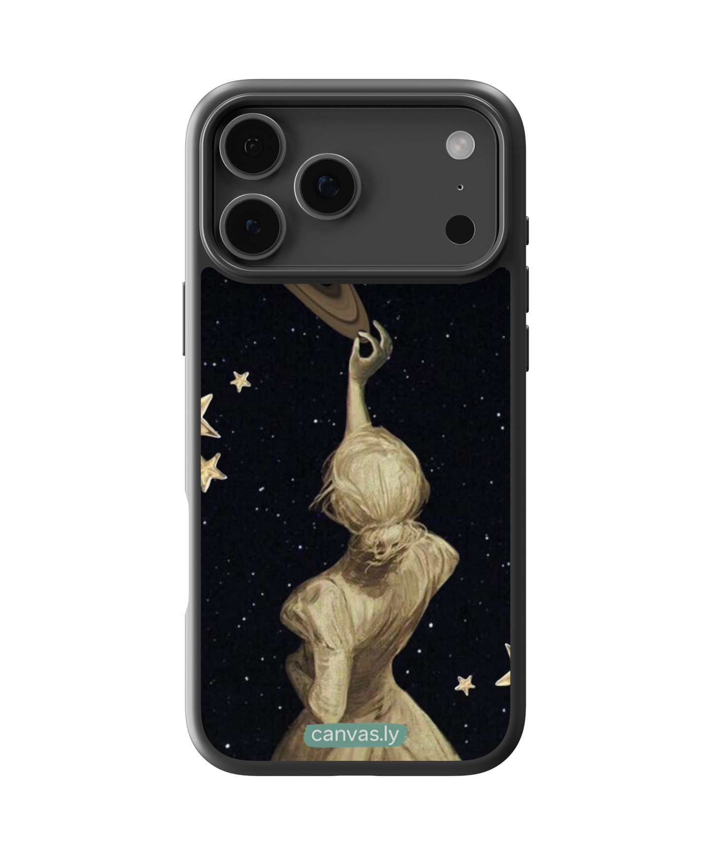 Canvasly Unbreakable Glass Case | Aesthetic Case - F006