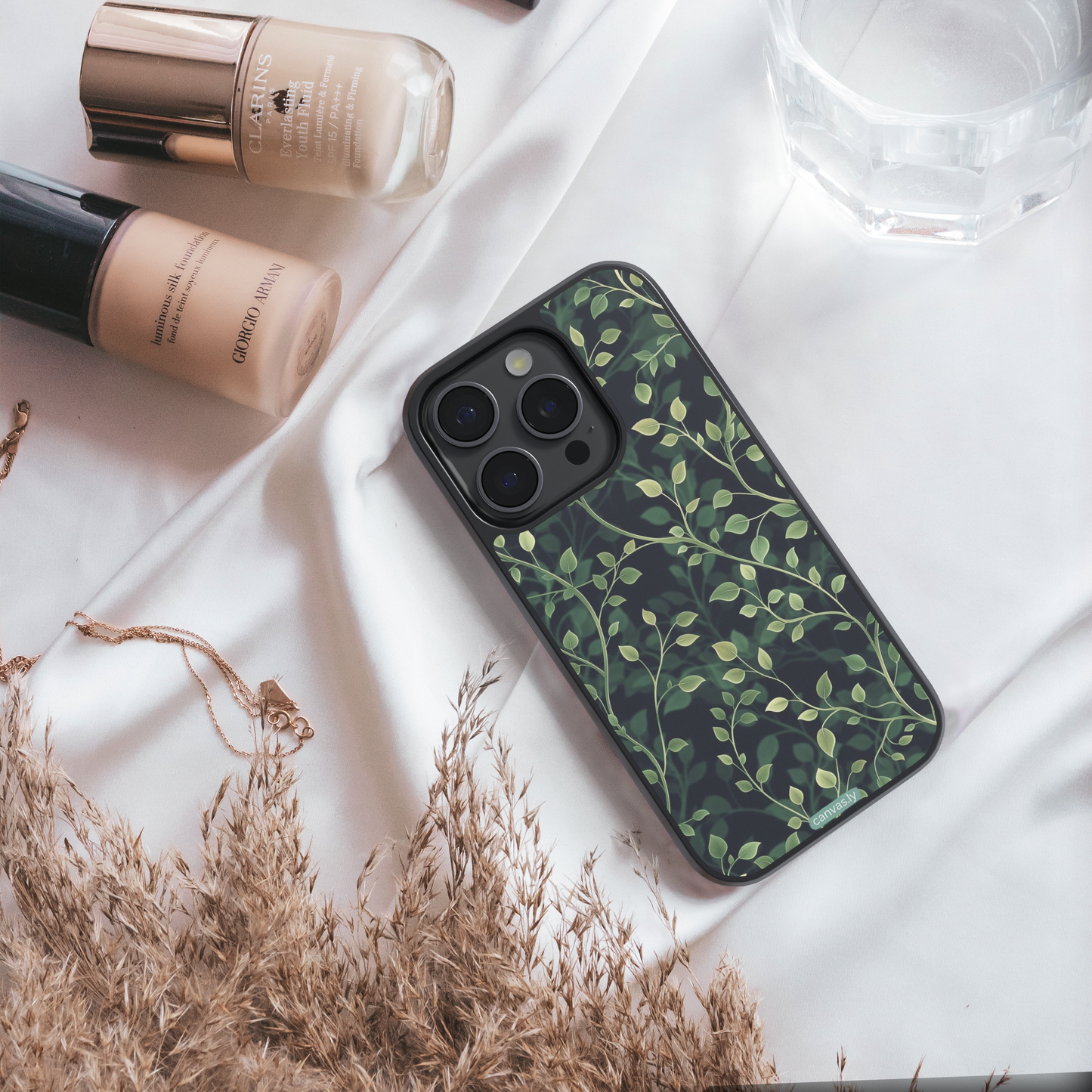 Canvasly Unbreakable Glass Case | Minimal Core Case - M005