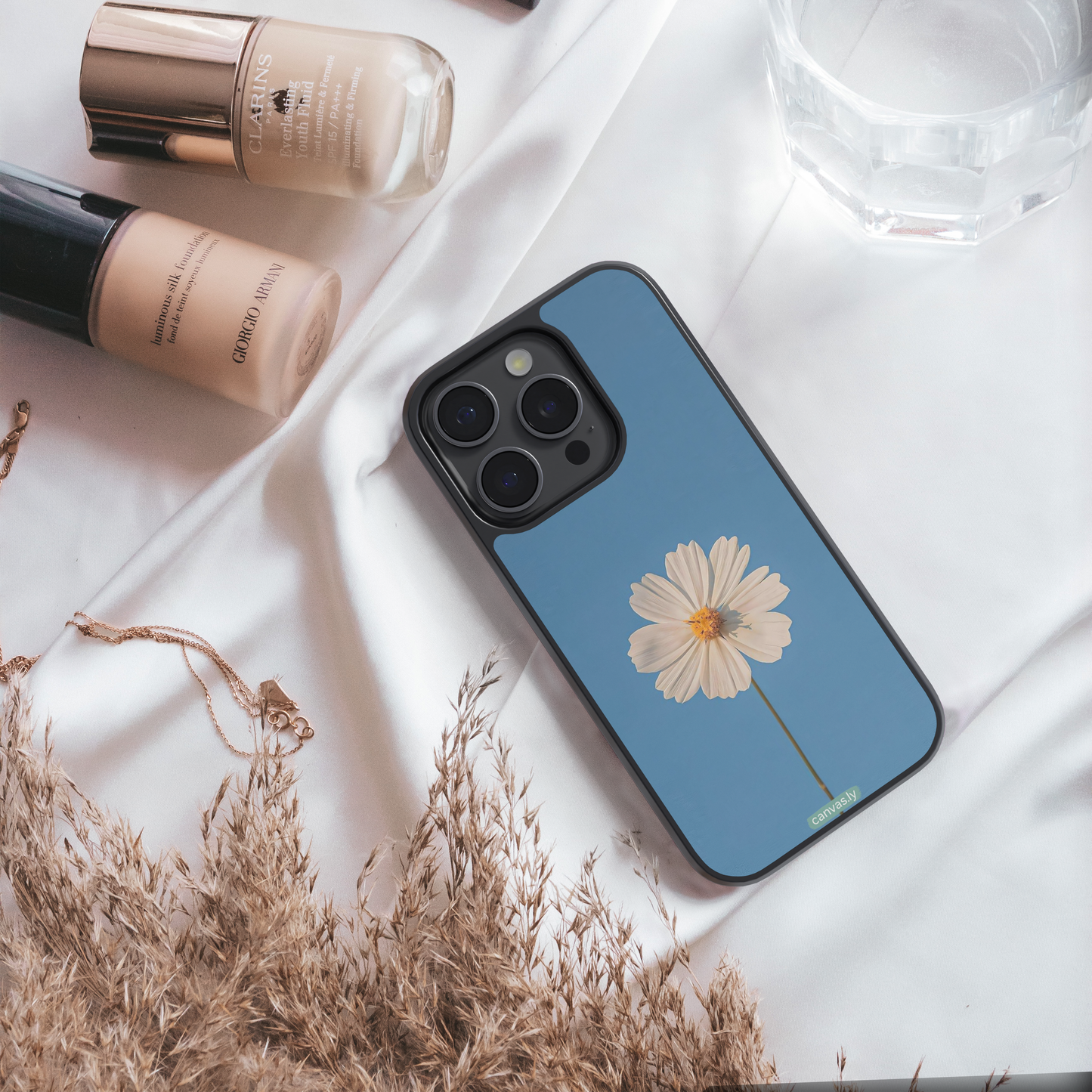Canvasly Unbreakable Glass Case | Minimal Core Case - M006