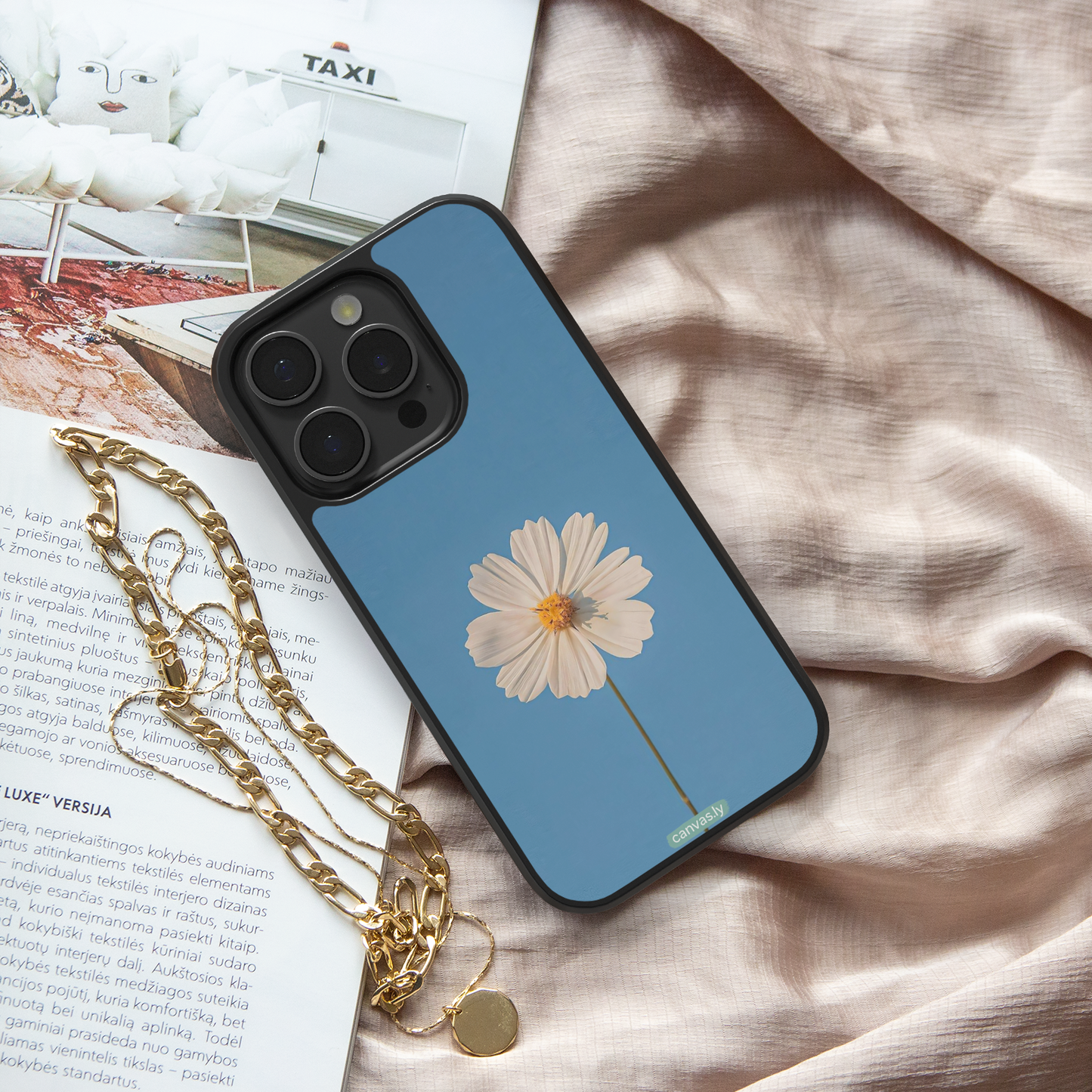 Canvasly Unbreakable Glass Case | Minimal Core Case - M006