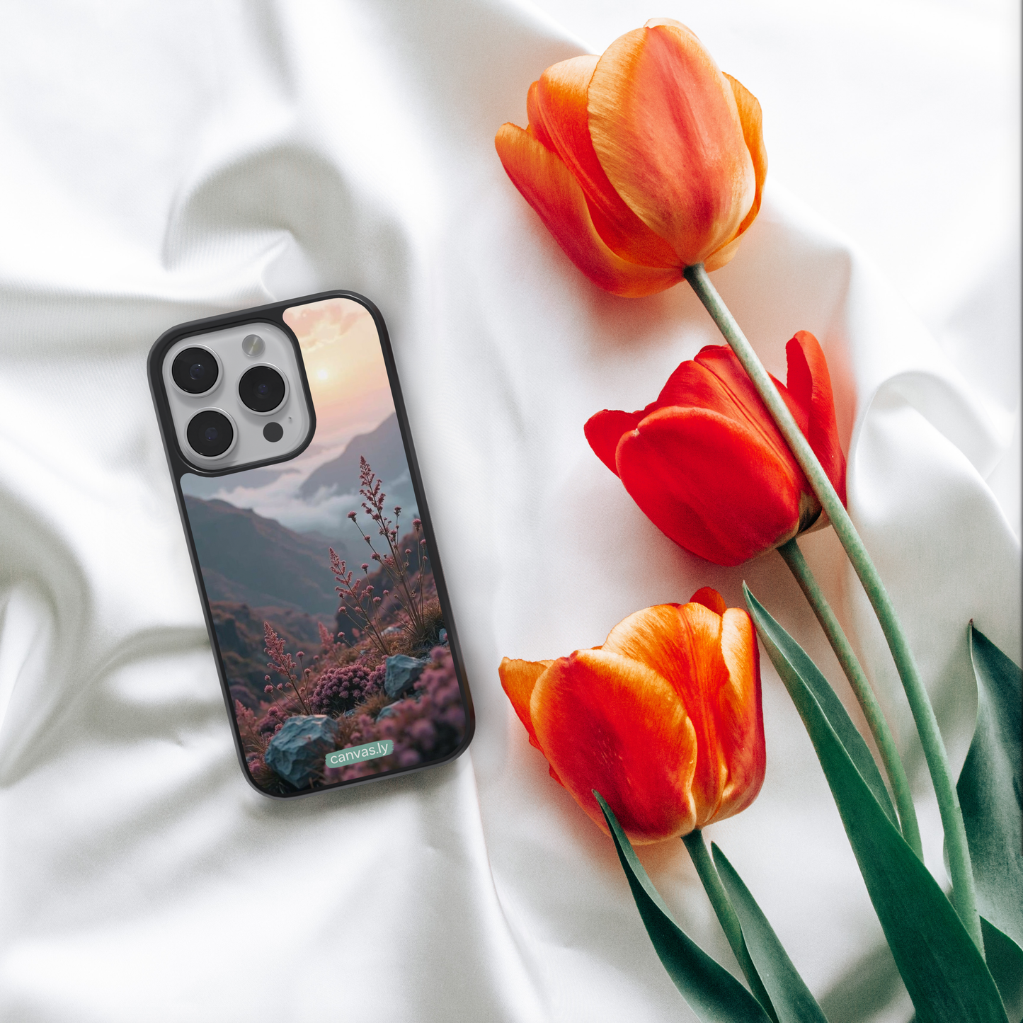 Canvasly Unbreakable Glass Case | Nature Case - N005