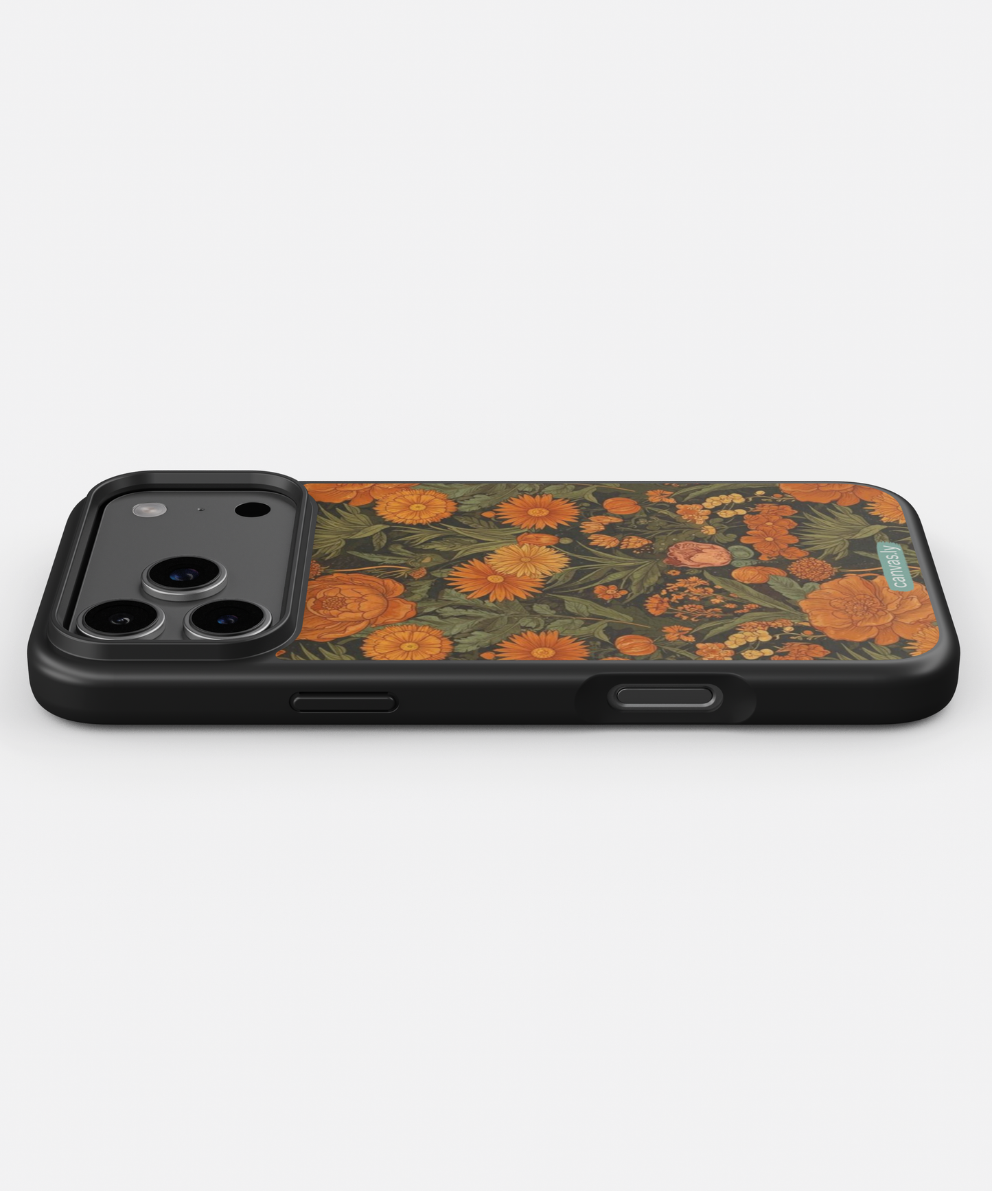 Canvasly Unbreakable Glass Case | Floral Case - A006