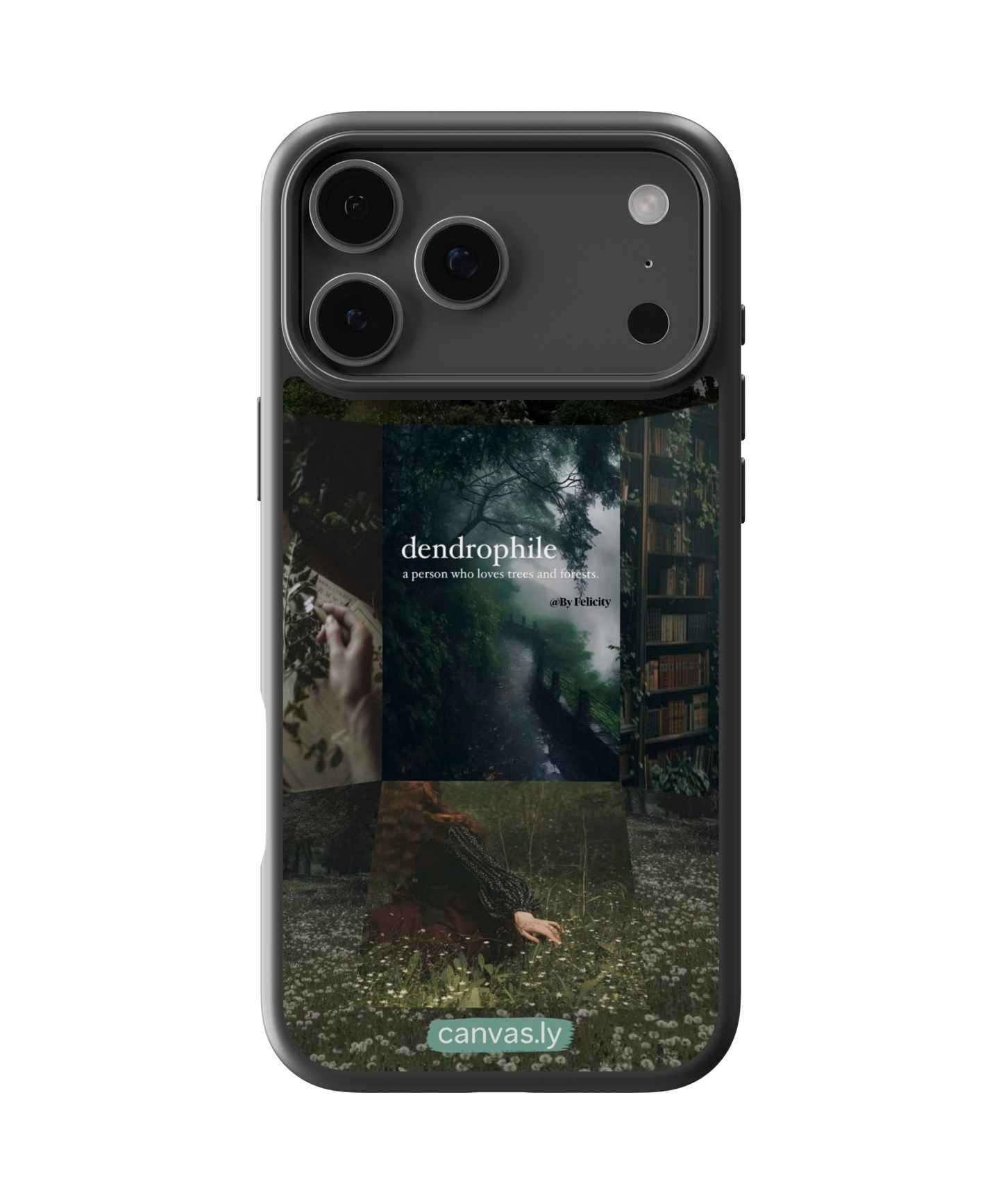 Canvasly Unbreakable Glass Case | Aesthetic Case - F003