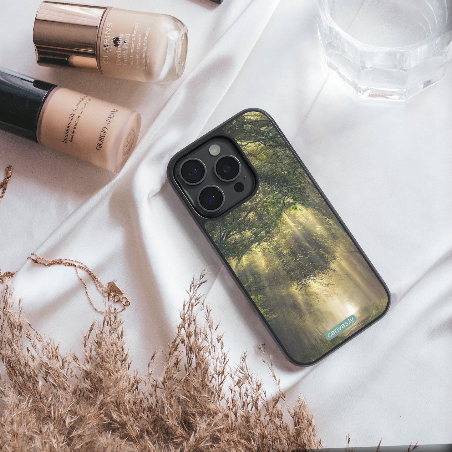 Canvasly Unbreakable Glass Case | Nature Case - N006