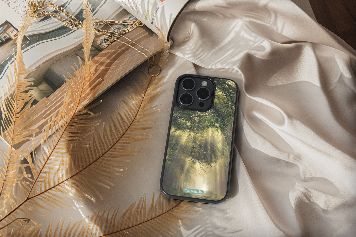 Canvasly Unbreakable Glass Case | Nature Case - N006
