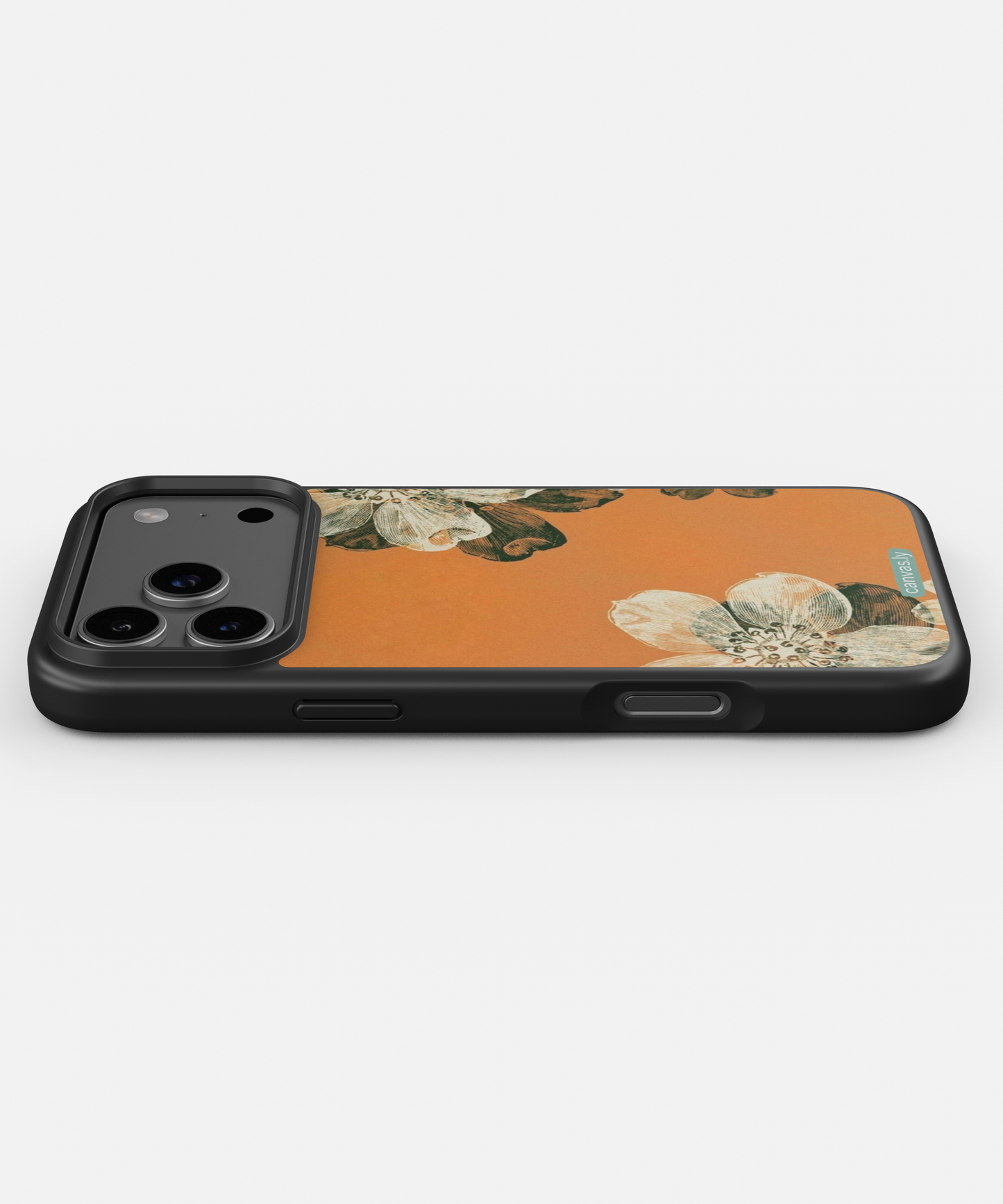 Canvasly Unbreakable Glass Case | Floral Case - A007