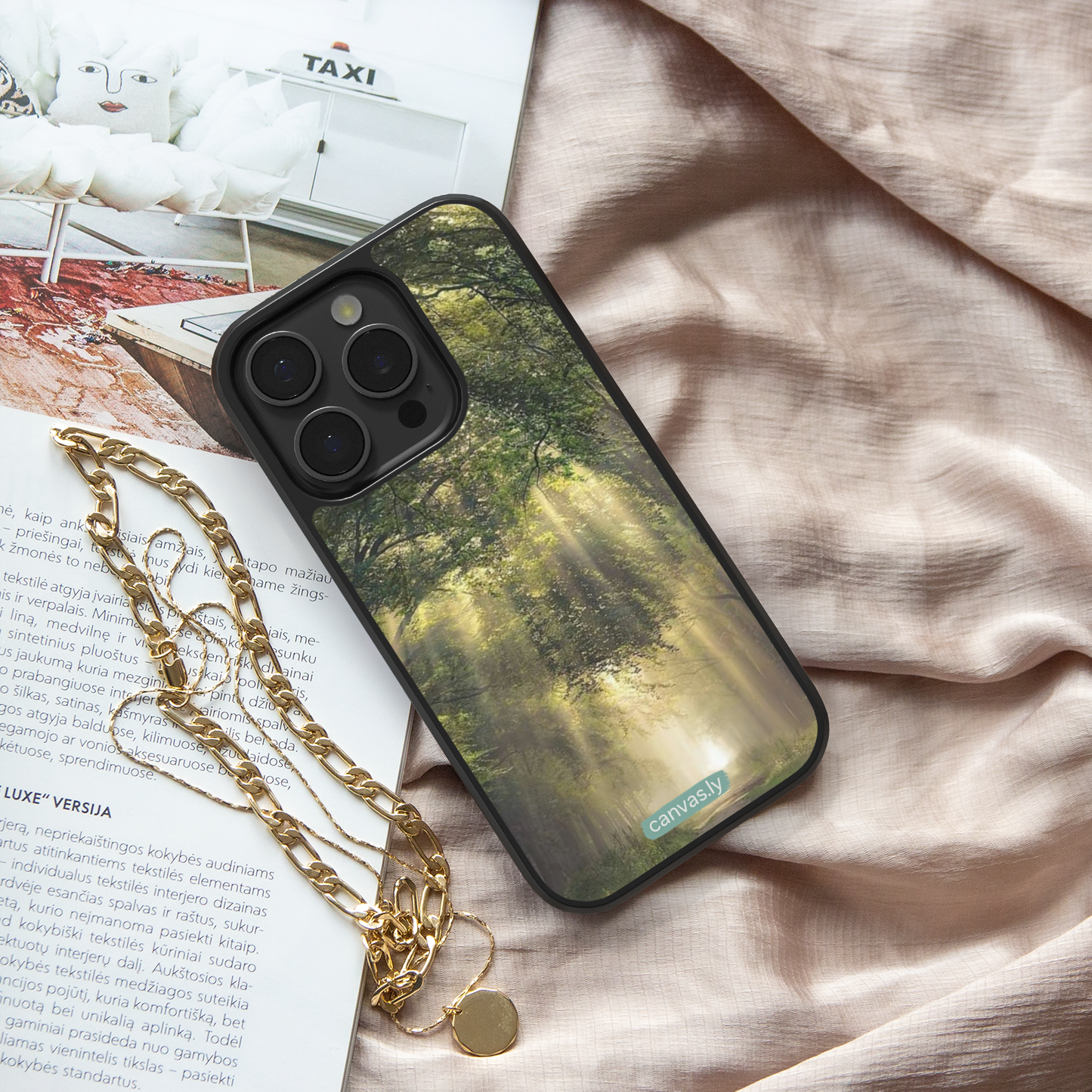 Canvasly Unbreakable Glass Case | Nature Case - N006