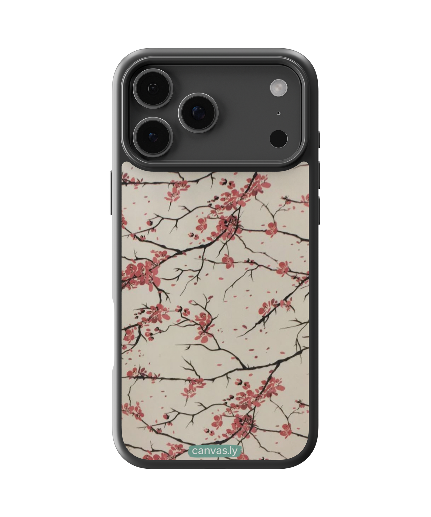 Canvasly Unbreakable Glass Case | Floral Case - A008
