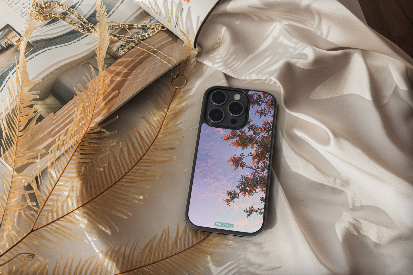 Canvasly Unbreakable Glass Case | Nature Case - N008