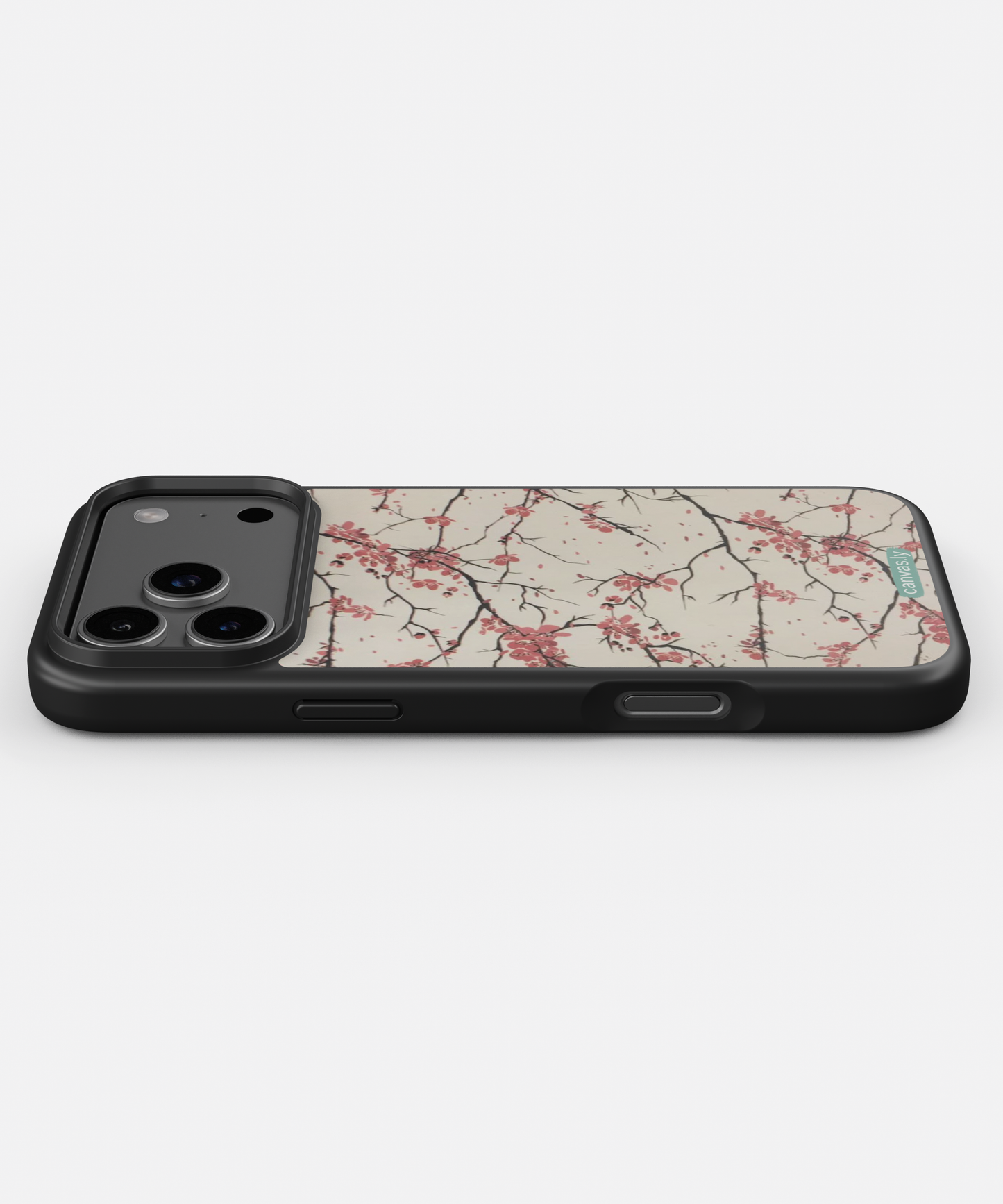 Canvasly Unbreakable Glass Case | Floral Case - A008