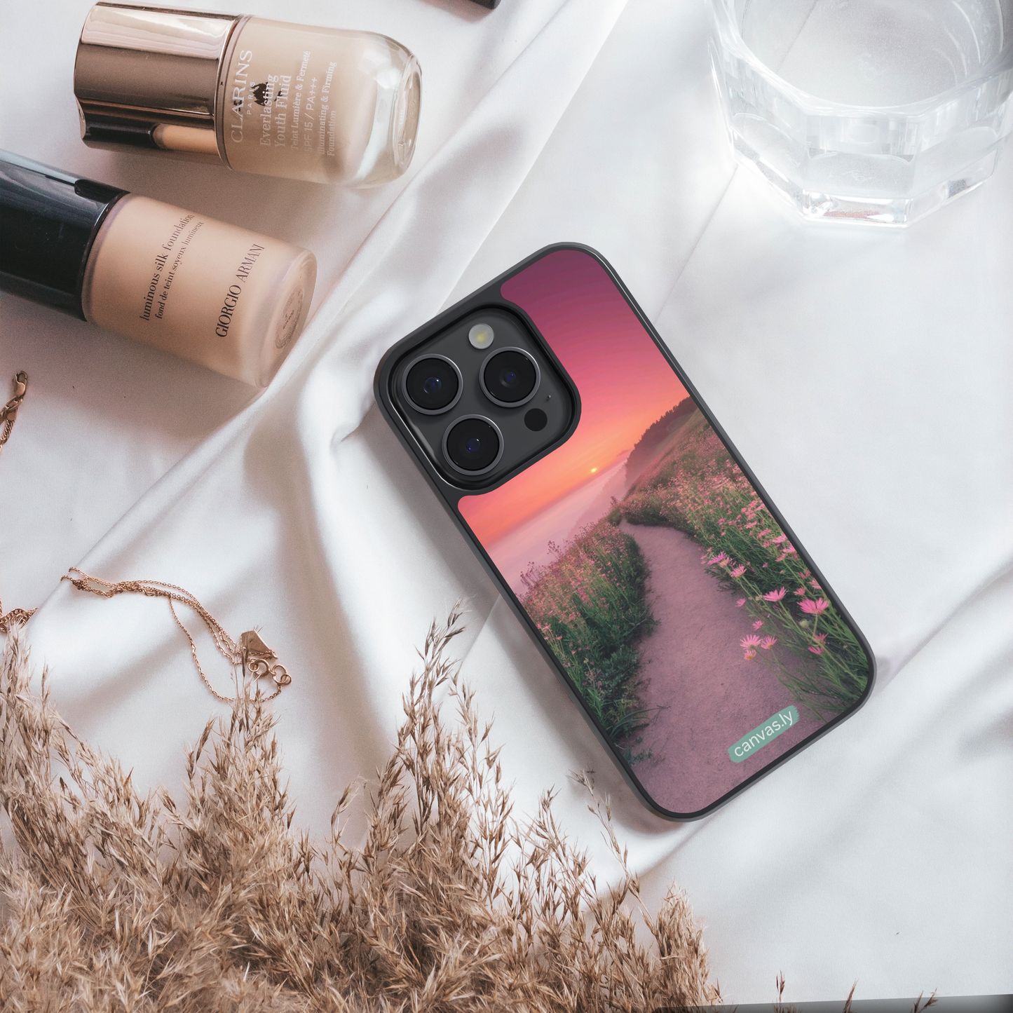 Canvasly Unbreakable Glass Case | Nature Case - N010
