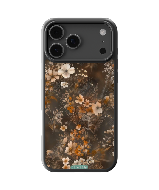 Canvasly Unbreakable Glass Case | Floral Case - A010