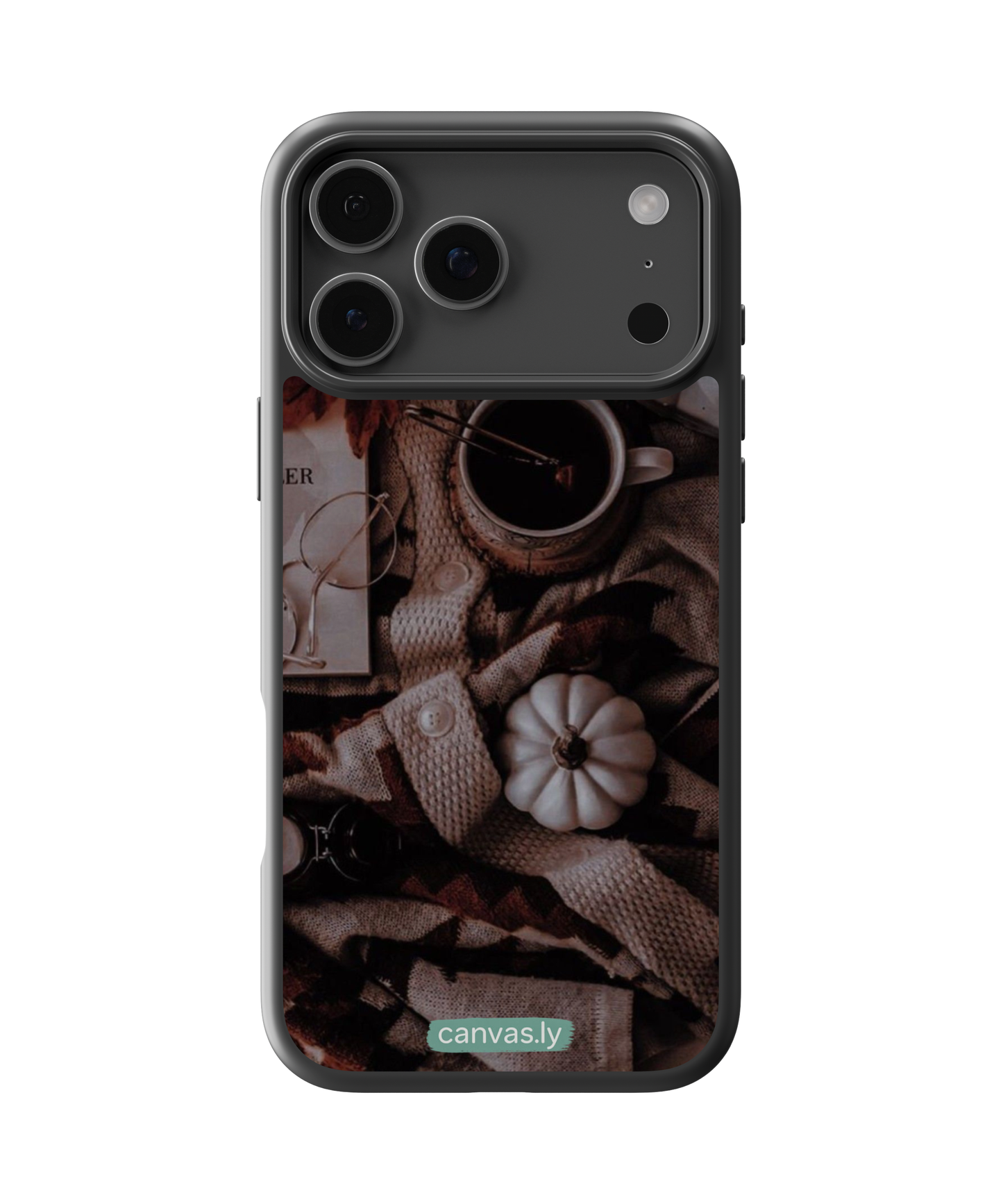 Canvasly Unbreakable Glass Case | Aesthetic Case - F009