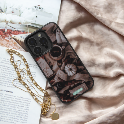 Canvasly Unbreakable Glass Case | Aesthetic Case - F009