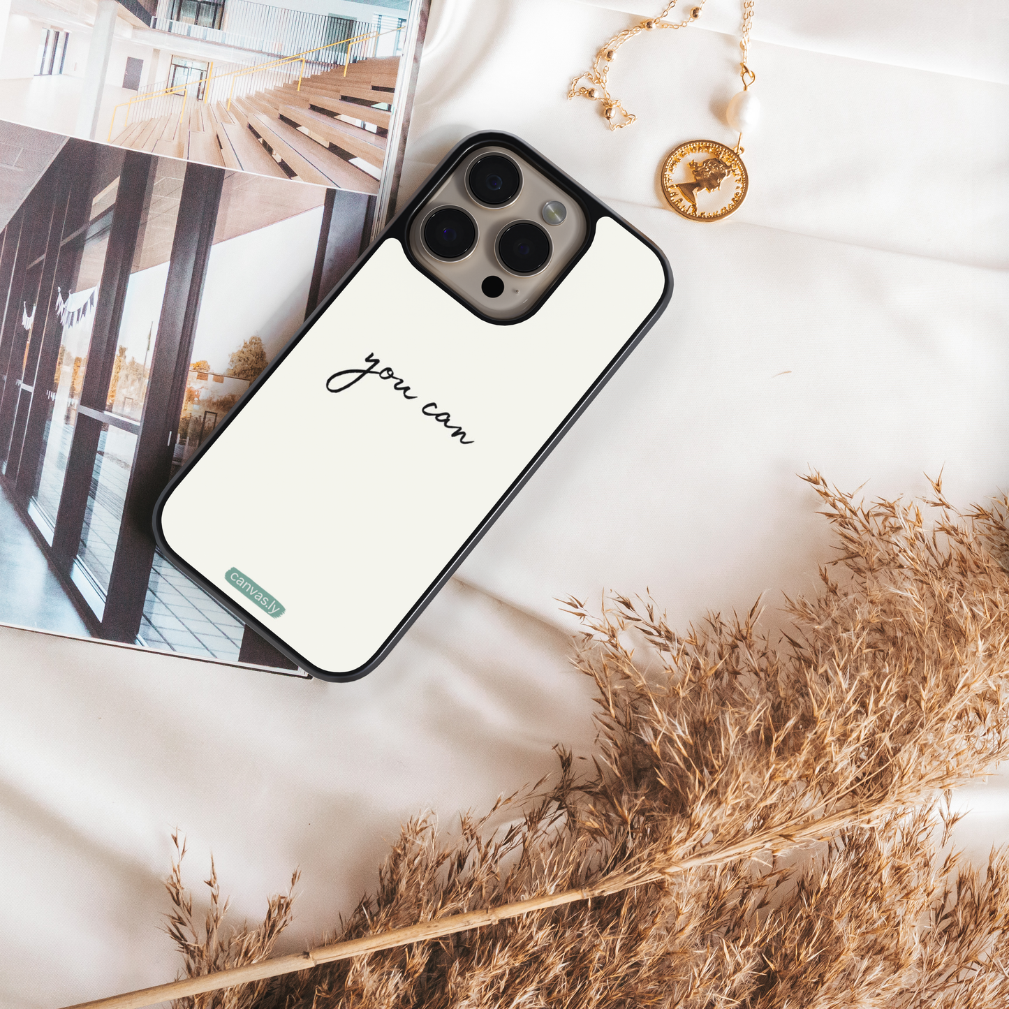 Canvasly Unbreakable Glass Case | Minimal Core Case - M007