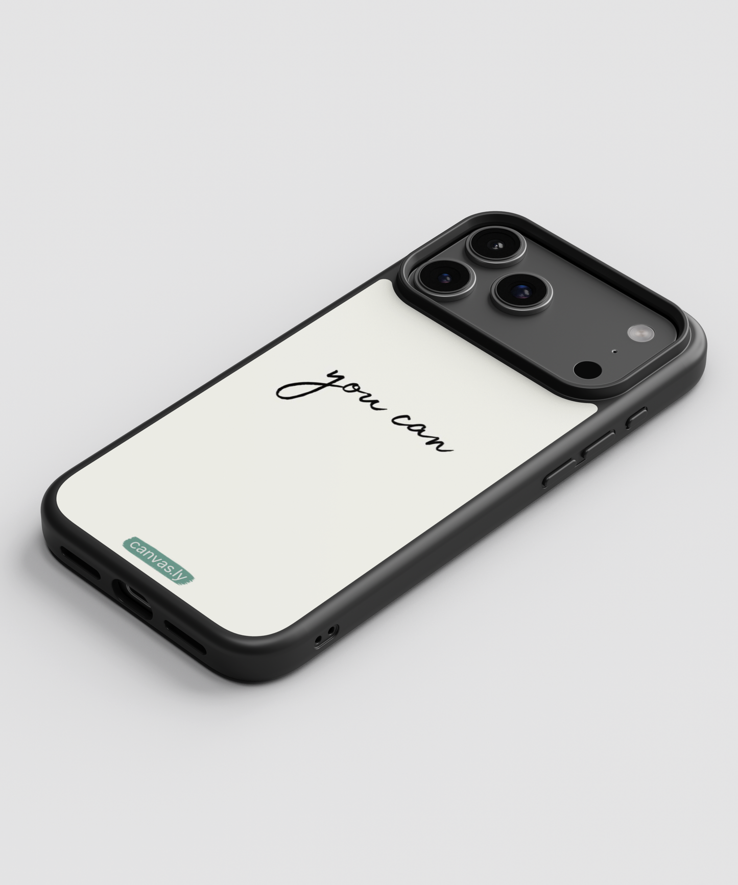 Canvasly Unbreakable Glass Case | Minimal Core Case - M007