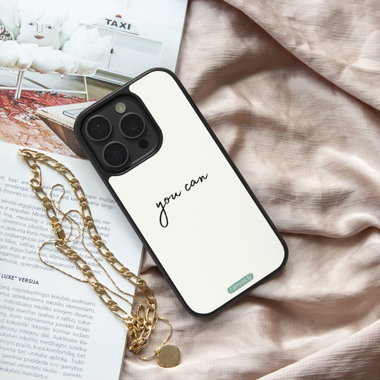 Canvasly Unbreakable Glass Case | Minimal Core Case - M007