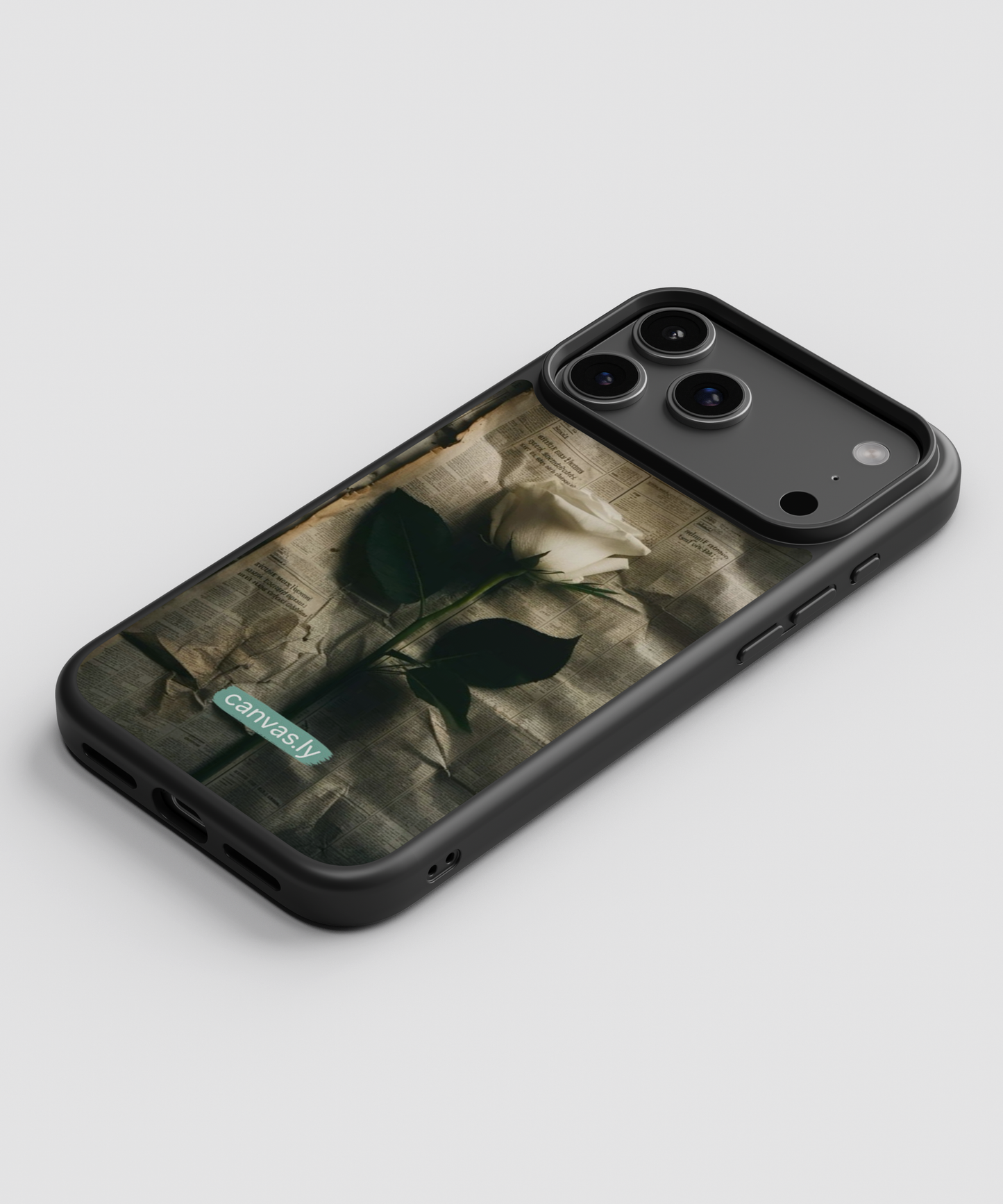 Canvasly Unbreakable Glass Case | Aesthetic Case - F012