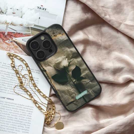 Canvasly Unbreakable Glass Case | Aesthetic Case - F012