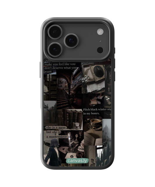 Canvasly Unbreakable Glass Case | Aesthetic Case - F013