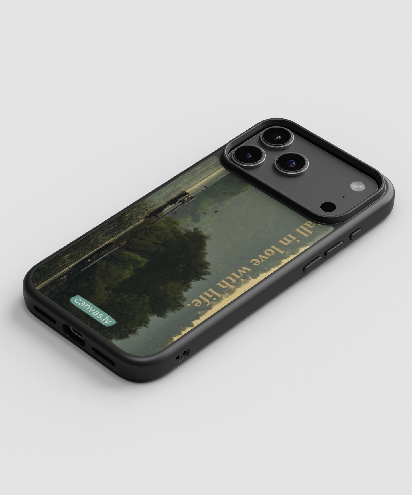 Canvasly Unbreakable Glass Case | Aesthetic Case - F010