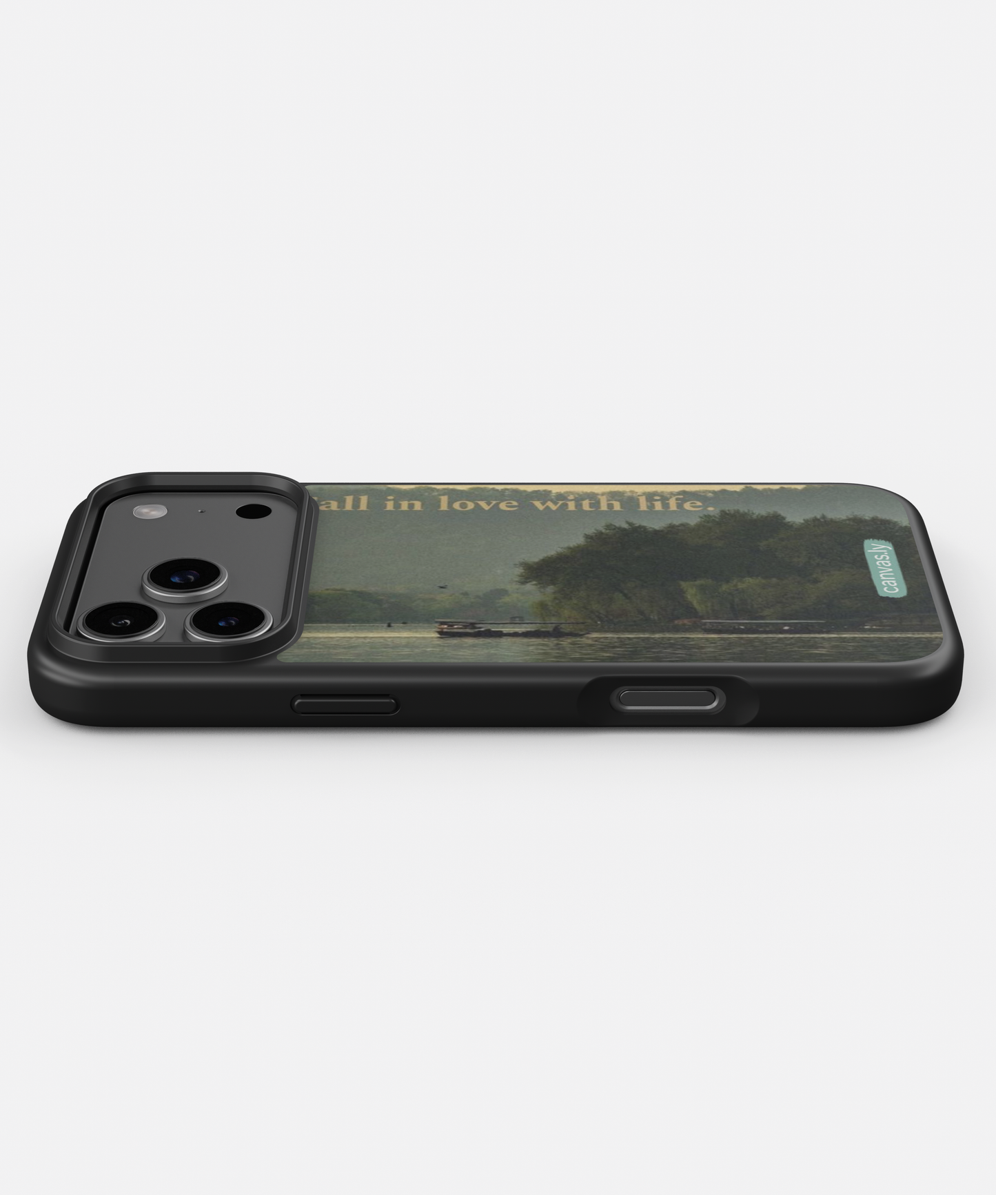 Canvasly Unbreakable Glass Case | Aesthetic Case - F010