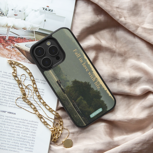 Canvasly Unbreakable Glass Case | Aesthetic Case - F010
