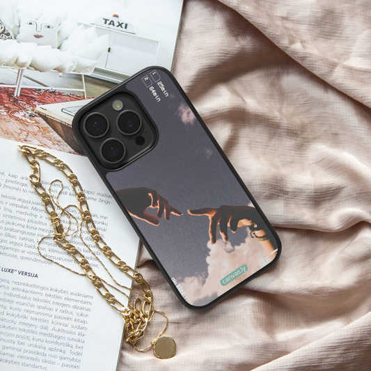 Canvasly Unbreakable Glass Case | Aesthetic Case - F011