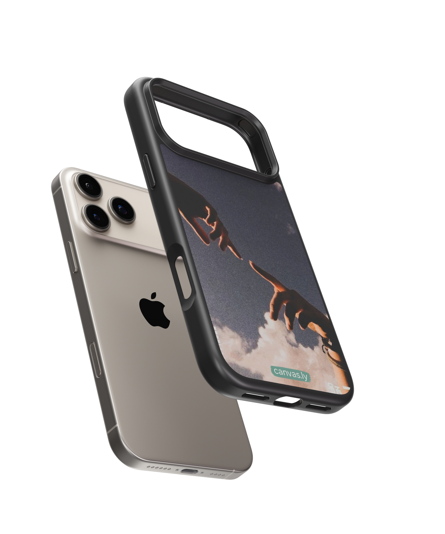Canvasly Unbreakable Glass Case | Aesthetic Case - F011
