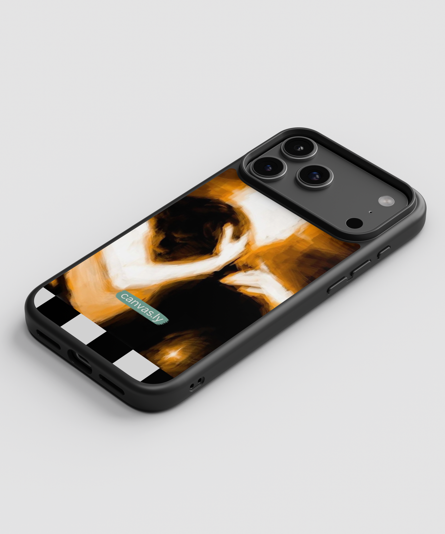 Canvasly Unbreakable Glass Case | Aesthetic Case - F014
