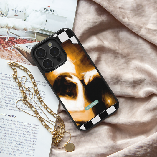 Canvasly Unbreakable Glass Case | Aesthetic Case - F014