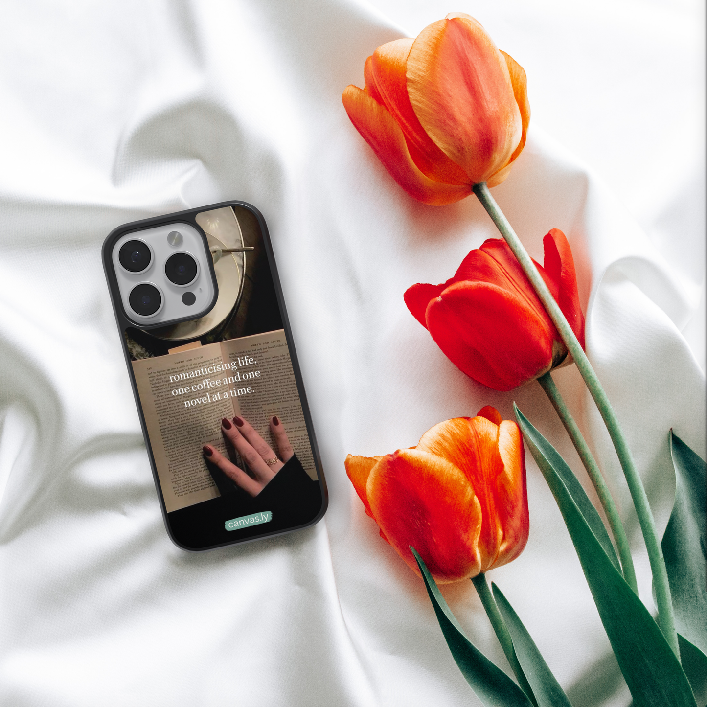 Canvasly Unbreakable Glass Case | Aesthetic Case - F016
