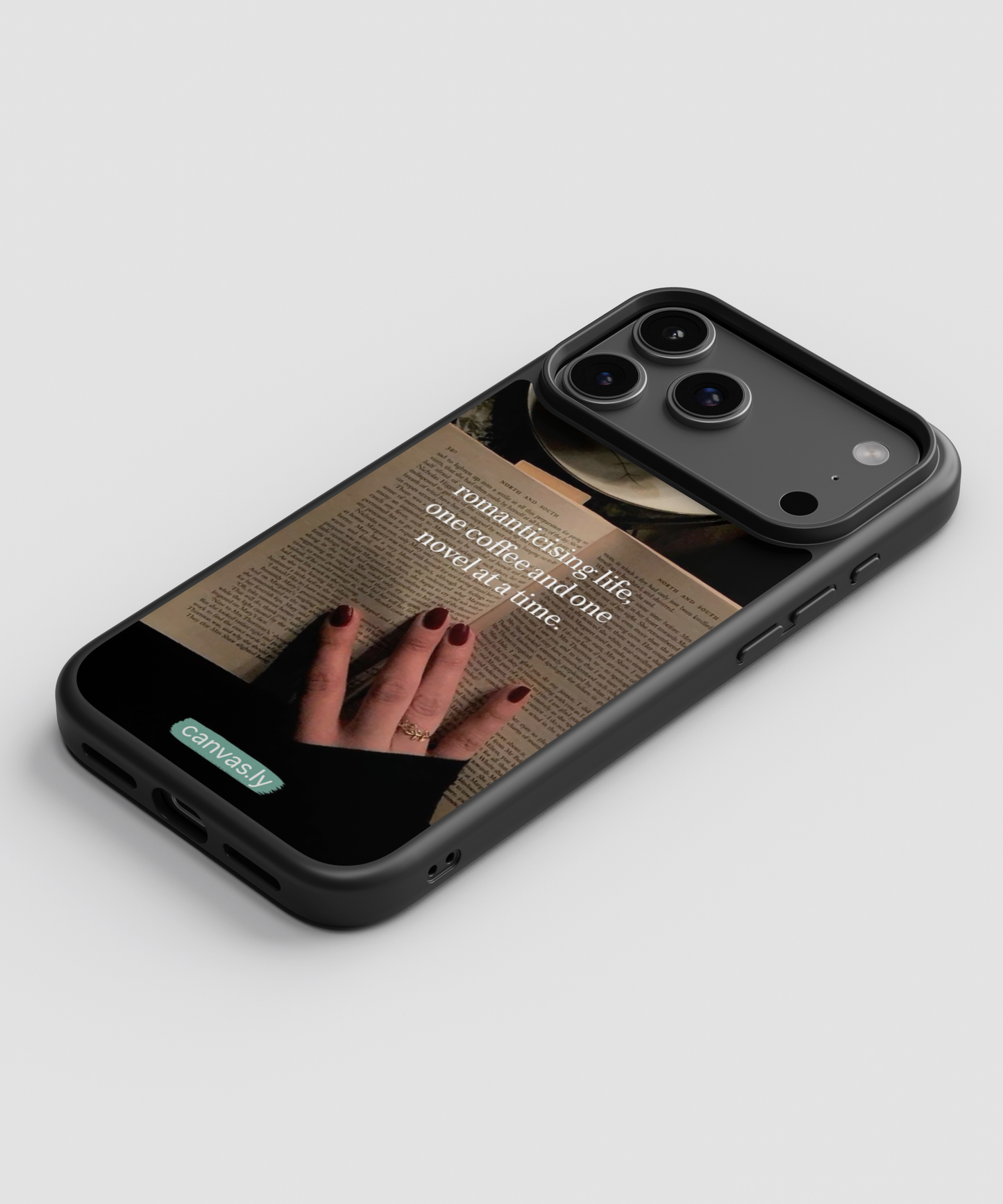 Canvasly Unbreakable Glass Case | Aesthetic Case - F016
