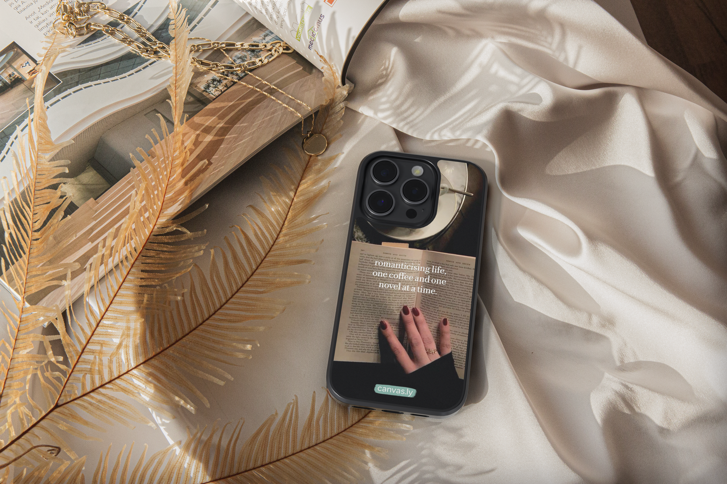 Canvasly Unbreakable Glass Case | Aesthetic Case - F016
