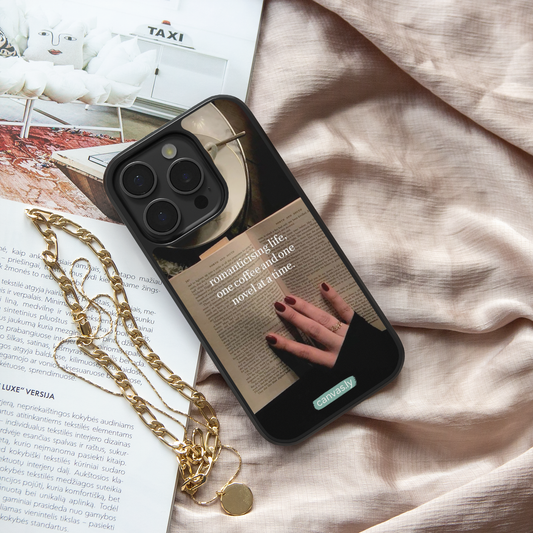 Canvasly Unbreakable Glass Case | Aesthetic Case - F016