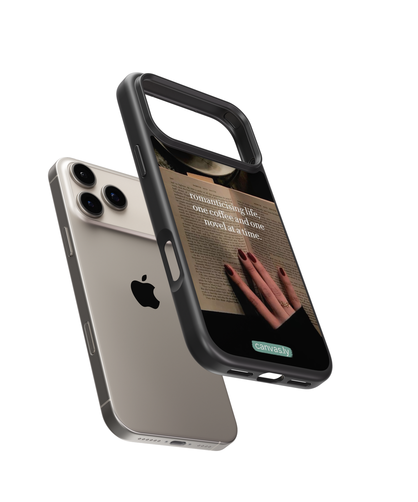Canvasly Unbreakable Glass Case | Aesthetic Case - F016
