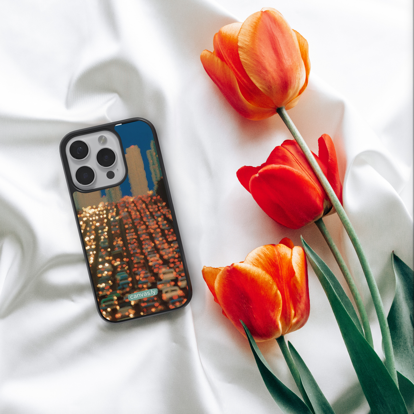 Canvasly Unbreakable Glass Case | Aesthetic Case - F017