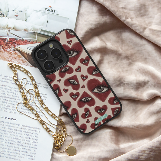Canvasly Unbreakable Glass Case | Aesthetic Case - F018