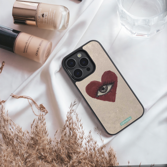 Canvasly Unbreakable Glass Case | Aesthetic Case - F019
