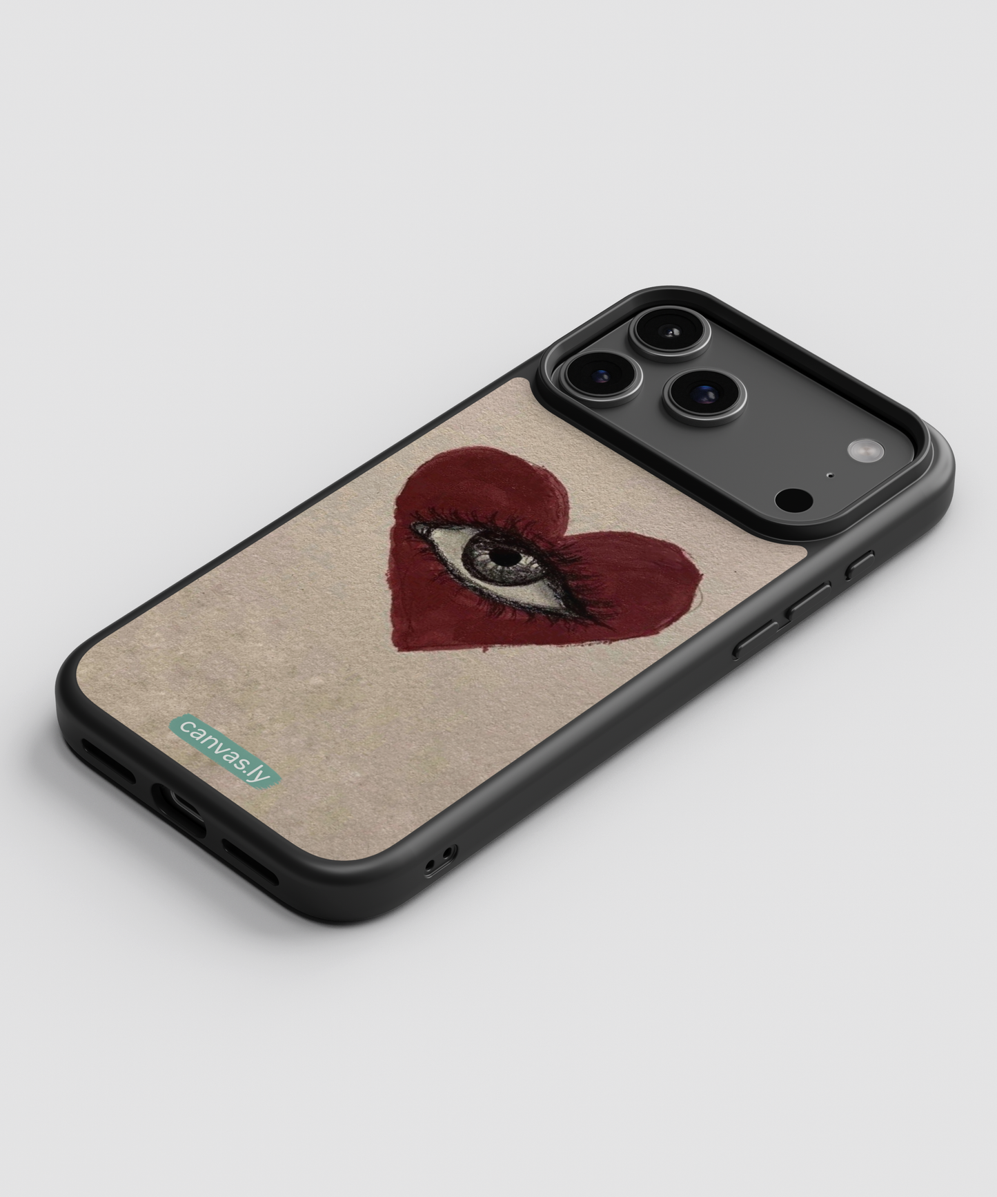 Canvasly Unbreakable Glass Case | Aesthetic Case - F019