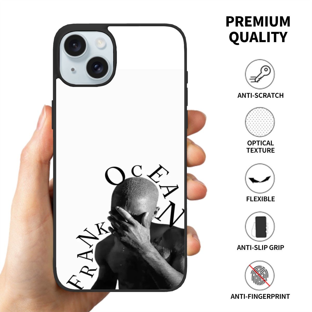 Canvasly Unbreakable Glass Case | A006  - Frank Ocean