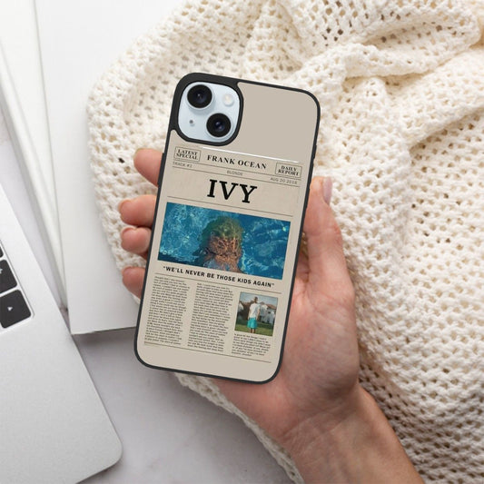 Canvasly Unbreakable Glass Case | A004 - Frank Ocean