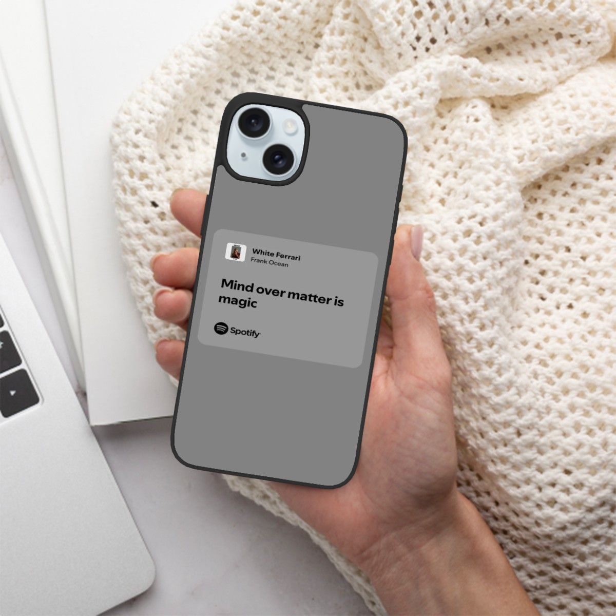 Canvasly Unbreakable Glass Case | A007 - Frank Ocean