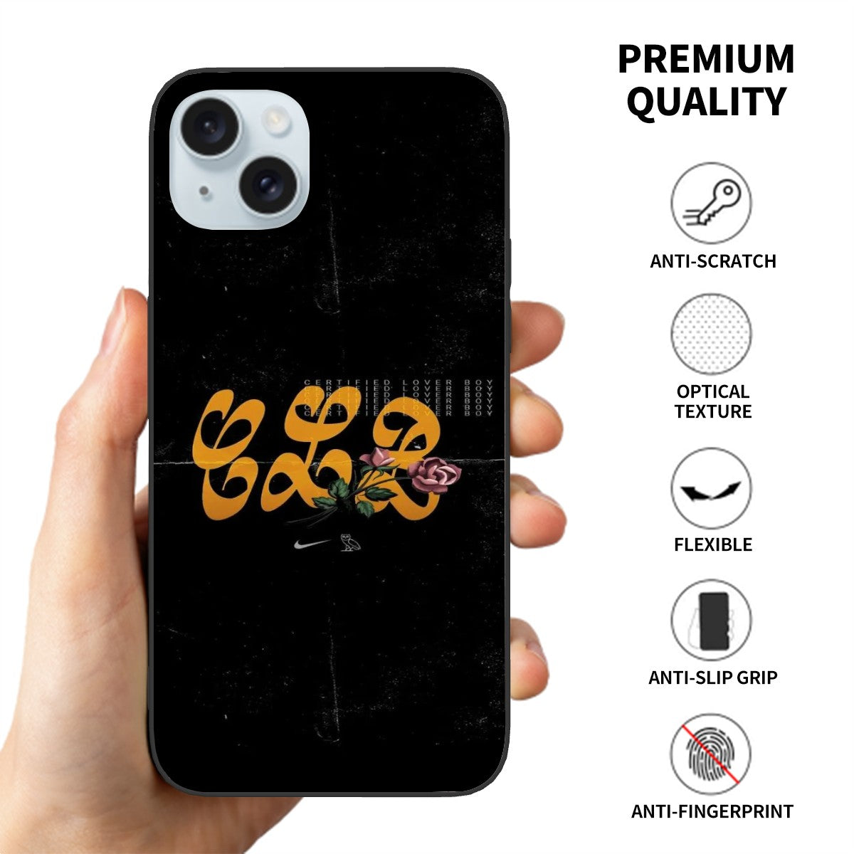 Canvasly Unbreakable Glass Case | A009 - OVO