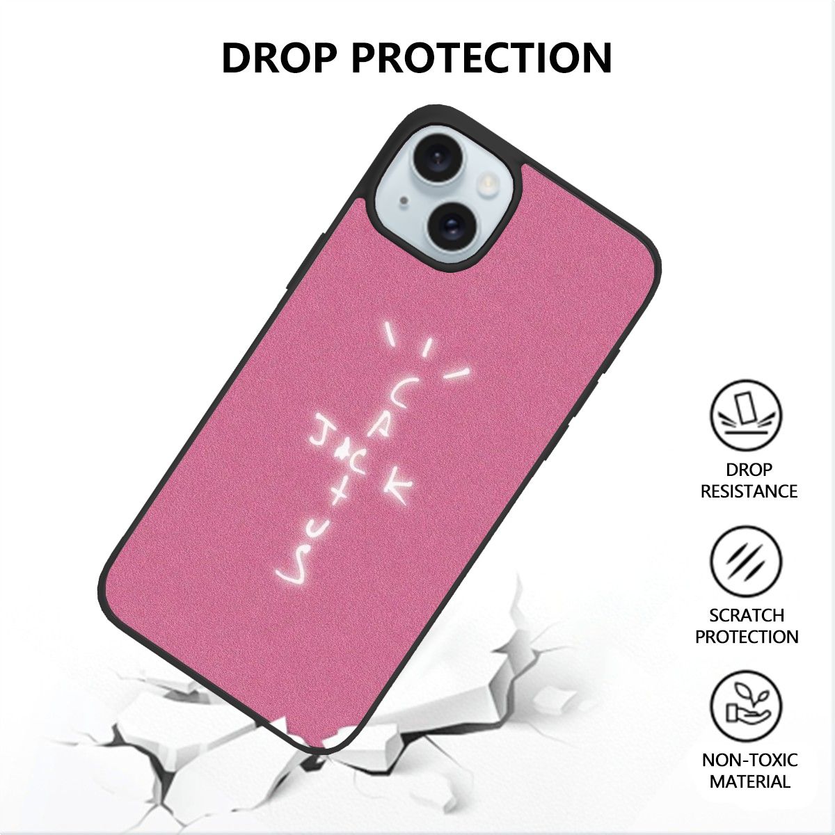 Canvasly Unbreakable Glass Case | A020 - Travis Collection
