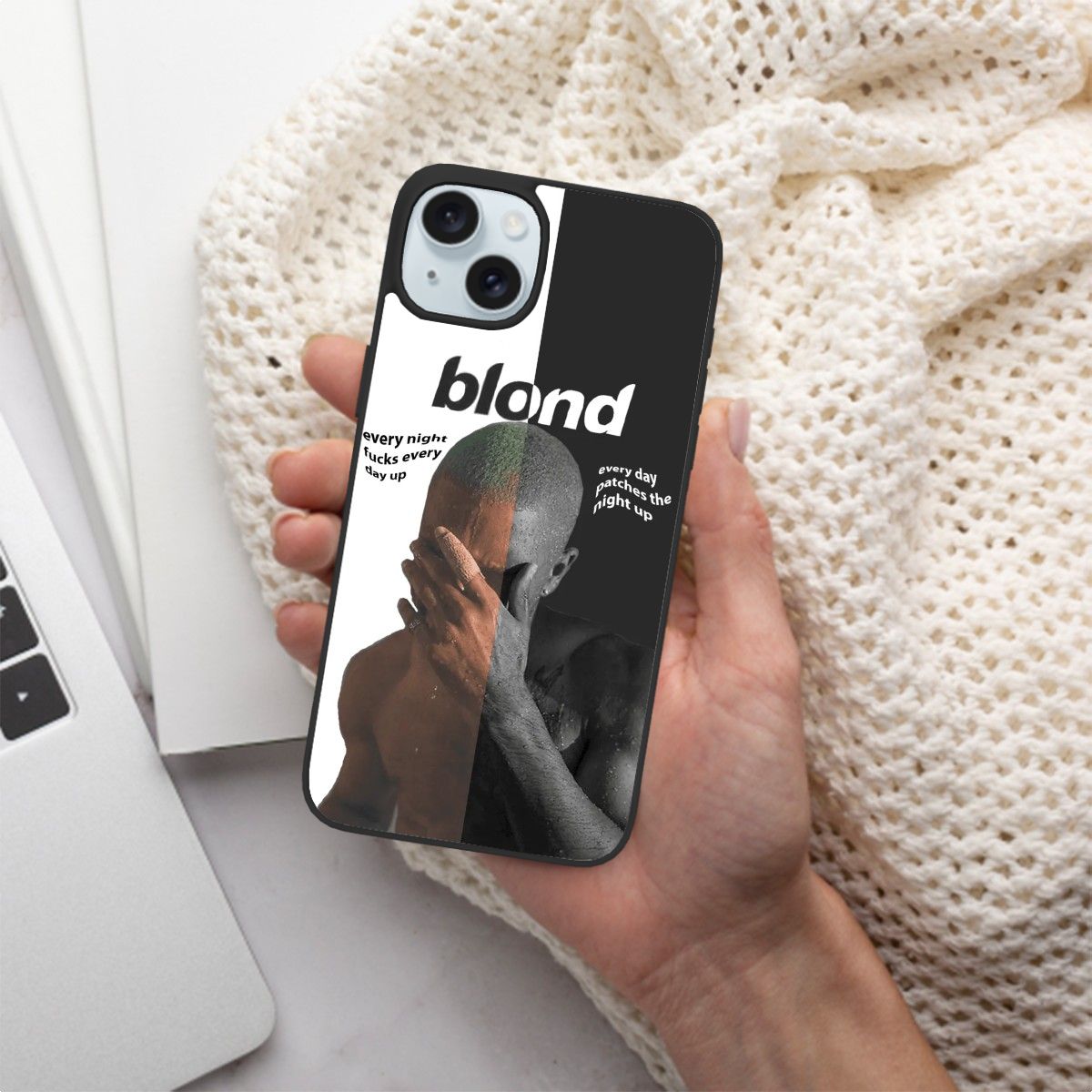 Canvasly Unbreakable Glass Case | A001 - Frank Ocean